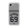 スリムプロテクションプレミアムケース［ 読売ジャイアンツ - #69 SASAHARA - ビジター ］