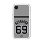 スリムプロテクションプレミアムケース［ 読売ジャイアンツ - #69 SASAHARA - ビジター ］