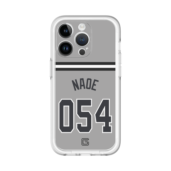 スリムプロテクションプレミアムケース［ 読売ジャイアンツ - #054 NAOE - ビジター ］