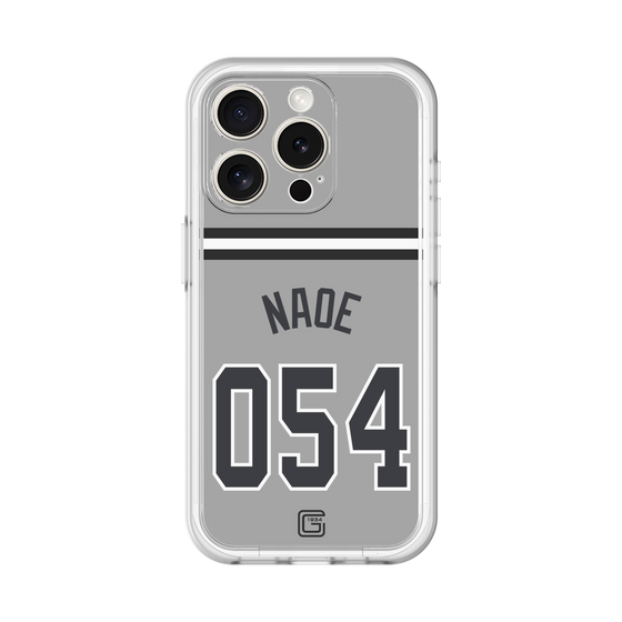 スリムプロテクションプレミアムケース［ 読売ジャイアンツ - #054 NAOE - ビジター ］