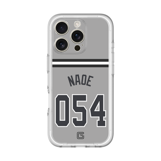 スリムプロテクションプレミアムケース［ 読売ジャイアンツ - #054 NAOE - ビジター ］