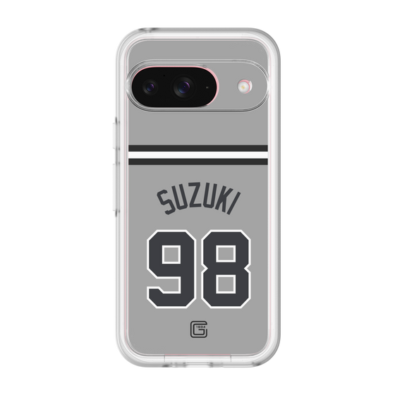 スリムプロテクションプレミアムケース［ 読売ジャイアンツ - #98 SUZUKI -ビジター ］