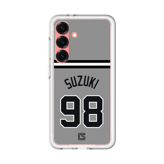 スリムプロテクションプレミアムケース［ 読売ジャイアンツ - #98 SUZUKI -ビジター ］