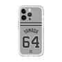 スリムプロテクションプレミアムケース［ 読売ジャイアンツ - #64 YAMADA -ビジター ］