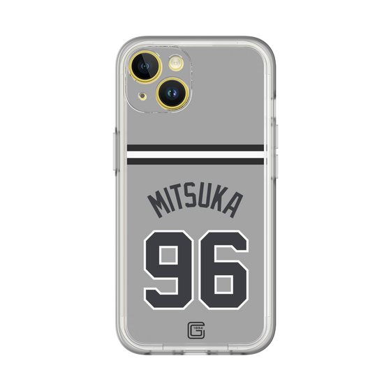 スリムプロテクションプレミアムケース［ 読売ジャイアンツ - #96 MITSUKA -ビジター ］