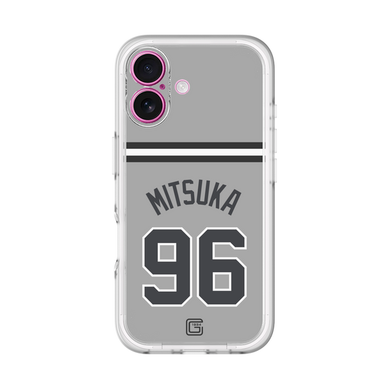 スリムプロテクションプレミアムケース［ 読売ジャイアンツ - #96 MITSUKA -ビジター ］