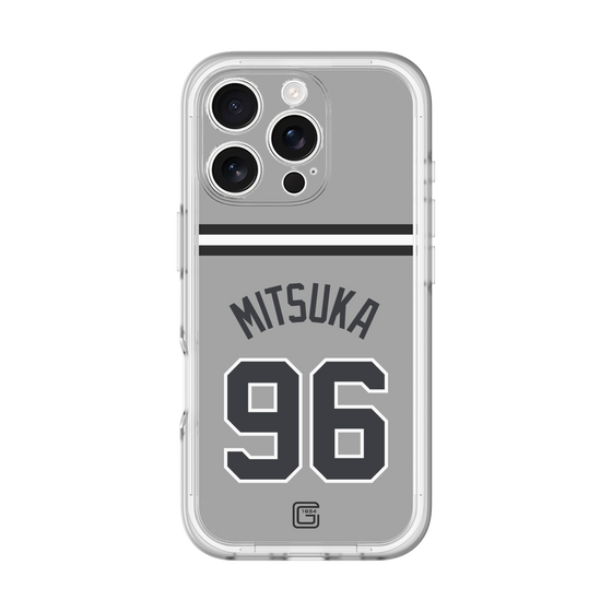スリムプロテクションプレミアムケース［ 読売ジャイアンツ - #96 MITSUKA -ビジター ］