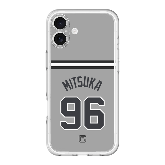 スリムプロテクションプレミアムケース［ 読売ジャイアンツ - #96 MITSUKA -ビジター ］