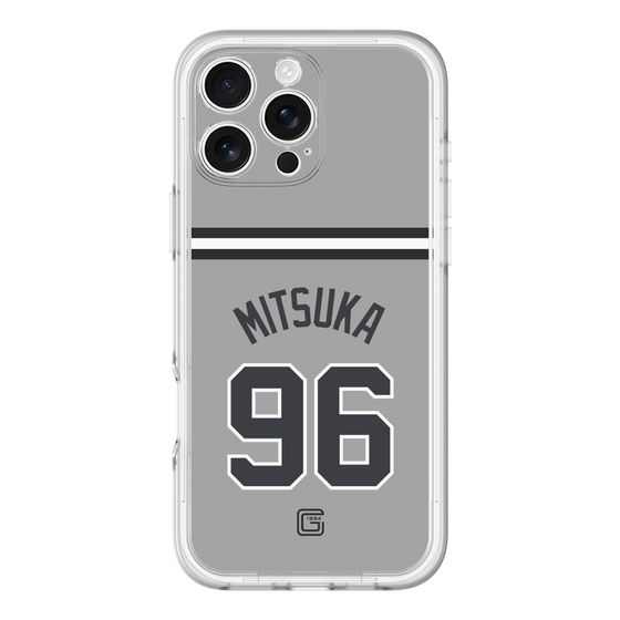 スリムプロテクションプレミアムケース［ 読売ジャイアンツ - #96 MITSUKA -ビジター ］