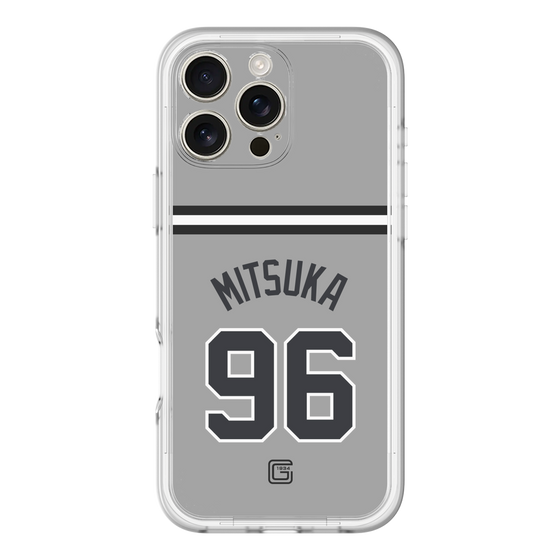 スリムプロテクションプレミアムケース［ 読売ジャイアンツ - #96 MITSUKA -ビジター ］