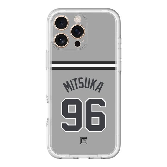 スリムプロテクションプレミアムケース［ 読売ジャイアンツ - #96 MITSUKA -ビジター ］