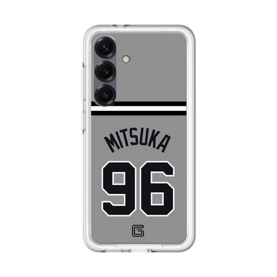 スリムプロテクションプレミアムケース［ 読売ジャイアンツ - #96 MITSUKA -ビジター ］