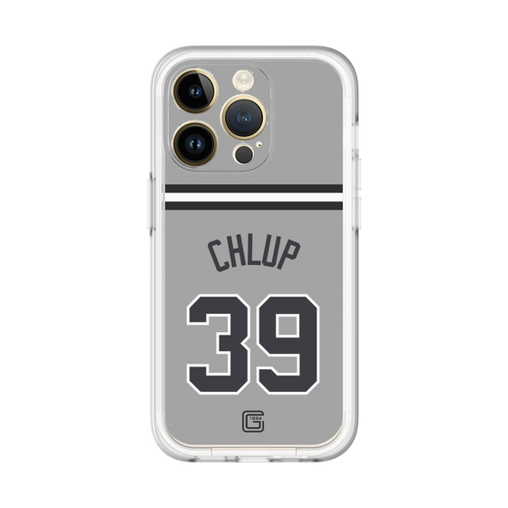 スリムプロテクションプレミアムケース［ 読売ジャイアンツ - #39 CHLUP -ビジター ］