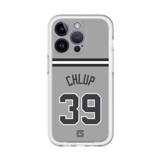 スリムプロテクションプレミアムケース［ 読売ジャイアンツ - #39 CHLUP -ビジター ］