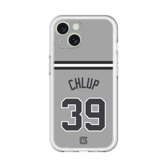 スリムプロテクションプレミアムケース［ 読売ジャイアンツ - #39 CHLUP -ビジター ］