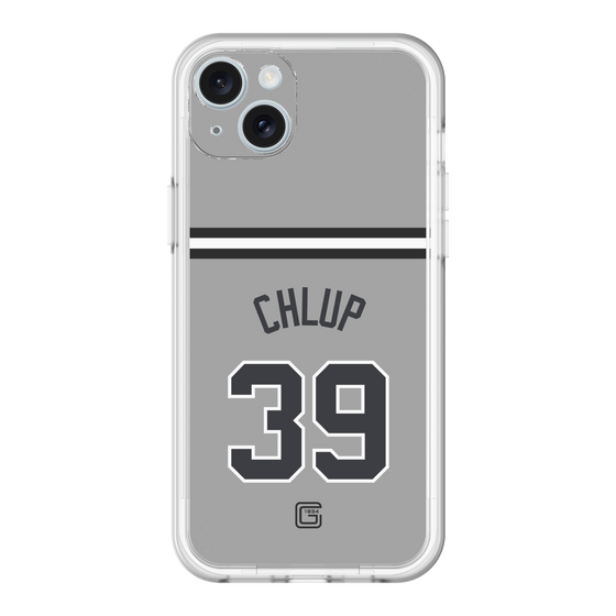 スリムプロテクションプレミアムケース［ 読売ジャイアンツ - #39 CHLUP -ビジター ］