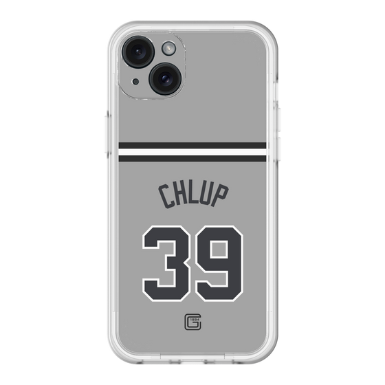 スリムプロテクションプレミアムケース［ 読売ジャイアンツ - #39 CHLUP -ビジター ］