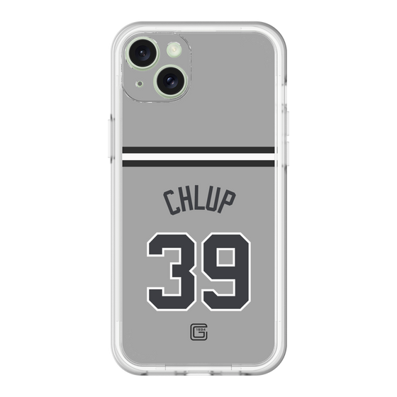 スリムプロテクションプレミアムケース［ 読売ジャイアンツ - #39 CHLUP -ビジター ］