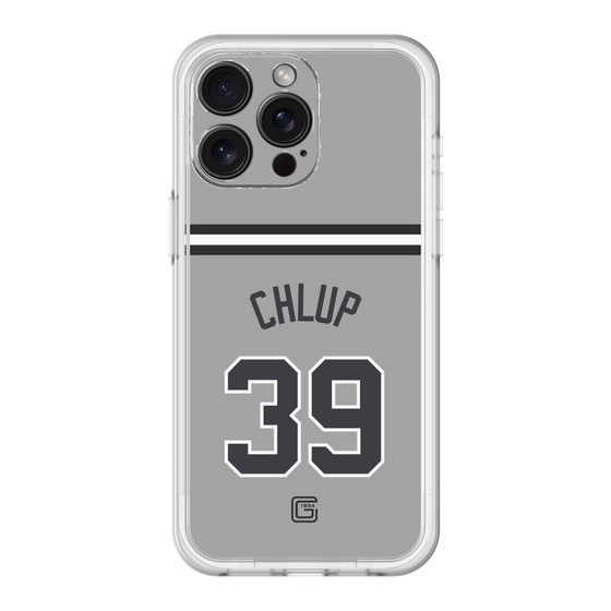 スリムプロテクションプレミアムケース［ 読売ジャイアンツ - #39 CHLUP -ビジター ］