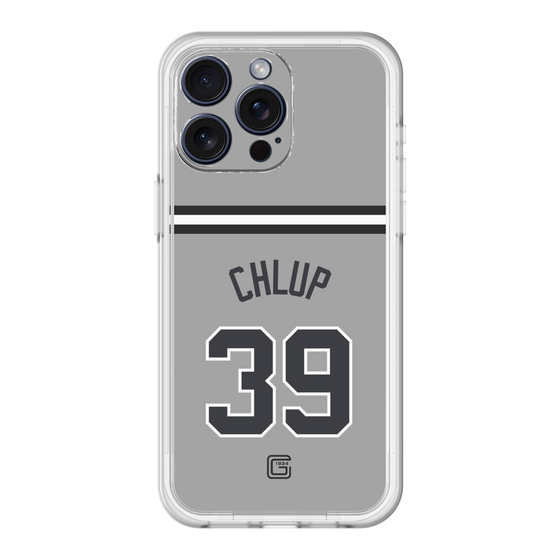 スリムプロテクションプレミアムケース［ 読売ジャイアンツ - #39 CHLUP -ビジター ］