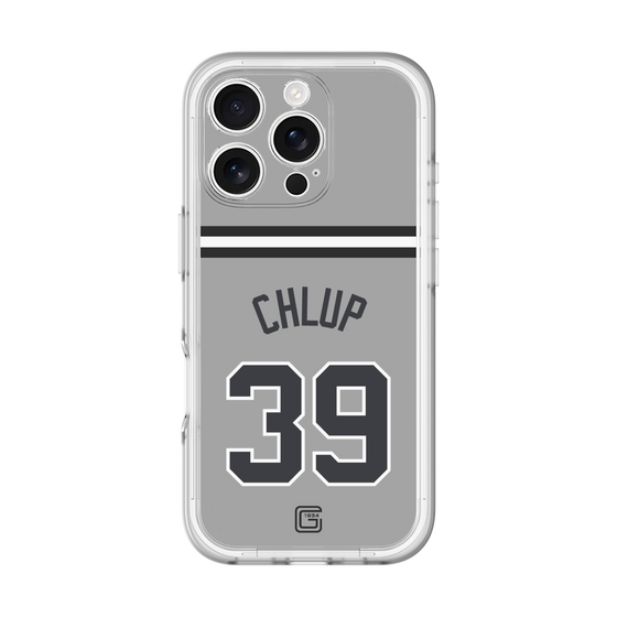 スリムプロテクションプレミアムケース［ 読売ジャイアンツ - #39 CHLUP -ビジター ］