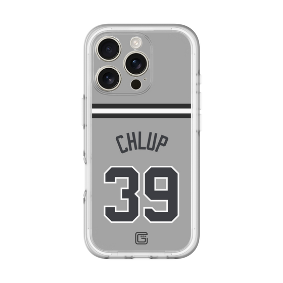 スリムプロテクションプレミアムケース［ 読売ジャイアンツ - #39 CHLUP -ビジター ］