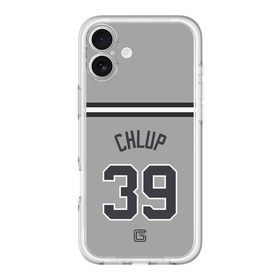 スリムプロテクションプレミアムケース［ 読売ジャイアンツ - #39 CHLUP -ビジター ］
