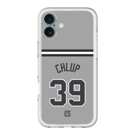 スリムプロテクションプレミアムケース［ 読売ジャイアンツ - #39 CHLUP -ビジター ］