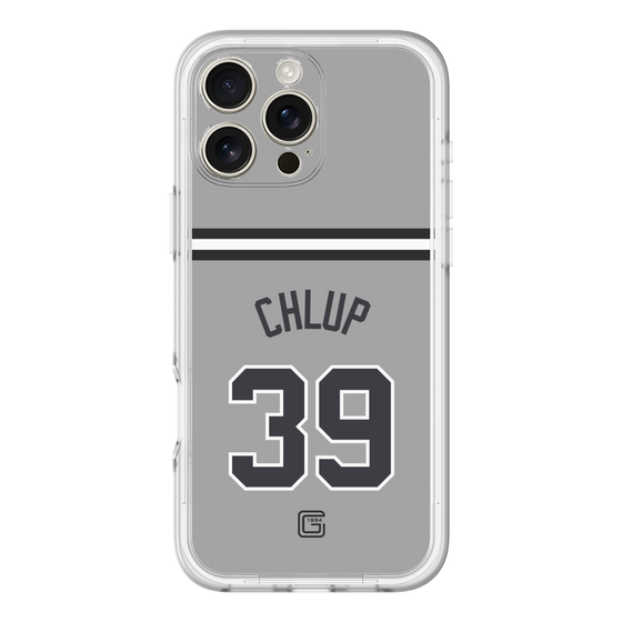 スリムプロテクションプレミアムケース［ 読売ジャイアンツ - #39 CHLUP -ビジター ］