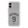 スリムプロテクションプレミアムケース［ 読売ジャイアンツ - #9 MATSUMOTO - ビジター ］