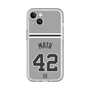 スリムプロテクションプレミアムケース［ 読売ジャイアンツ - #42 MATA - ビジター ］