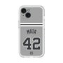 スリムプロテクションプレミアムケース［ 読売ジャイアンツ - #42 MATA - ビジター ］