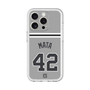 スリムプロテクションプレミアムケース［ 読売ジャイアンツ - #42 MATA - ビジター ］