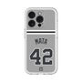 スリムプロテクションプレミアムケース［ 読売ジャイアンツ - #42 MATA - ビジター ］