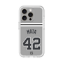 スリムプロテクションプレミアムケース［ 読売ジャイアンツ - #42 MATA - ビジター ］
