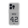 スリムプロテクションプレミアムケース［ 読売ジャイアンツ - #42 MATA - ビジター ］
