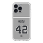 スリムプロテクションプレミアムケース［ 読売ジャイアンツ - #42 MATA - ビジター ］