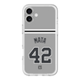 スリムプロテクションプレミアムケース［ 読売ジャイアンツ - #42 MATA - ビジター ］