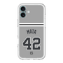 スリムプロテクションプレミアムケース［ 読売ジャイアンツ - #42 MATA - ビジター ］