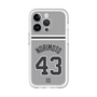 スリムプロテクションプレミアムケース［ 読売ジャイアンツ - #43 NORIMOTO - ビジター ］