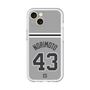 スリムプロテクションプレミアムケース［ 読売ジャイアンツ - #43 NORIMOTO - ビジター ］