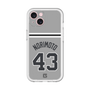スリムプロテクションプレミアムケース［ 読売ジャイアンツ - #43 NORIMOTO - ビジター ］