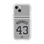スリムプロテクションプレミアムケース［ 読売ジャイアンツ - #43 NORIMOTO - ビジター ］