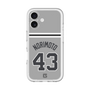 スリムプロテクションプレミアムケース［ 読売ジャイアンツ - #43 NORIMOTO - ビジター ］