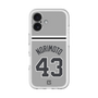スリムプロテクションプレミアムケース［ 読売ジャイアンツ - #43 NORIMOTO - ビジター ］