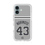 スリムプロテクションプレミアムケース［ 読売ジャイアンツ - #43 NORIMOTO - ビジター ］