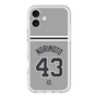 スリムプロテクションプレミアムケース［ 読売ジャイアンツ - #43 NORIMOTO - ビジター ］