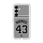 スリムプロテクションプレミアムケース［ 読売ジャイアンツ - #43 NORIMOTO - ビジター ］