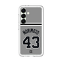 スリムプロテクションプレミアムケース［ 読売ジャイアンツ - #43 NORIMOTO - ビジター ］