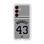 スリムプロテクションプレミアムケース［ 読売ジャイアンツ - #43 NORIMOTO - ビジター ］